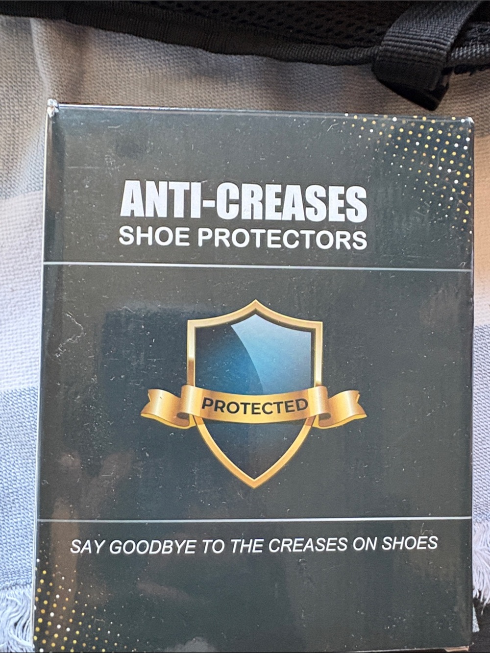 Anti-Creases Shoe Protectors - Black